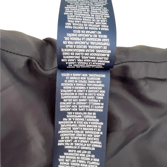 Ralph Lauren Blue Navy -Utility Jacket with Quilted Design Size 16 Girls - Picture 7 of 11